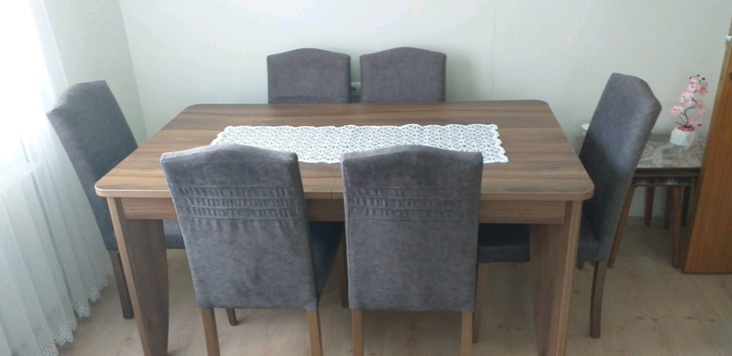 8 kişilik yemek masası takımı Ergül mobilya - 3