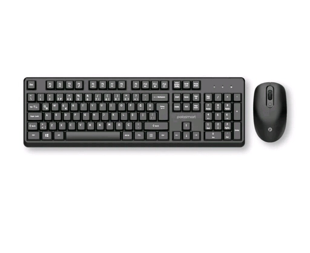 Polosmart PSK11 kablosuz klavye ve Mouse set. Sıfır kutusunda. - 2