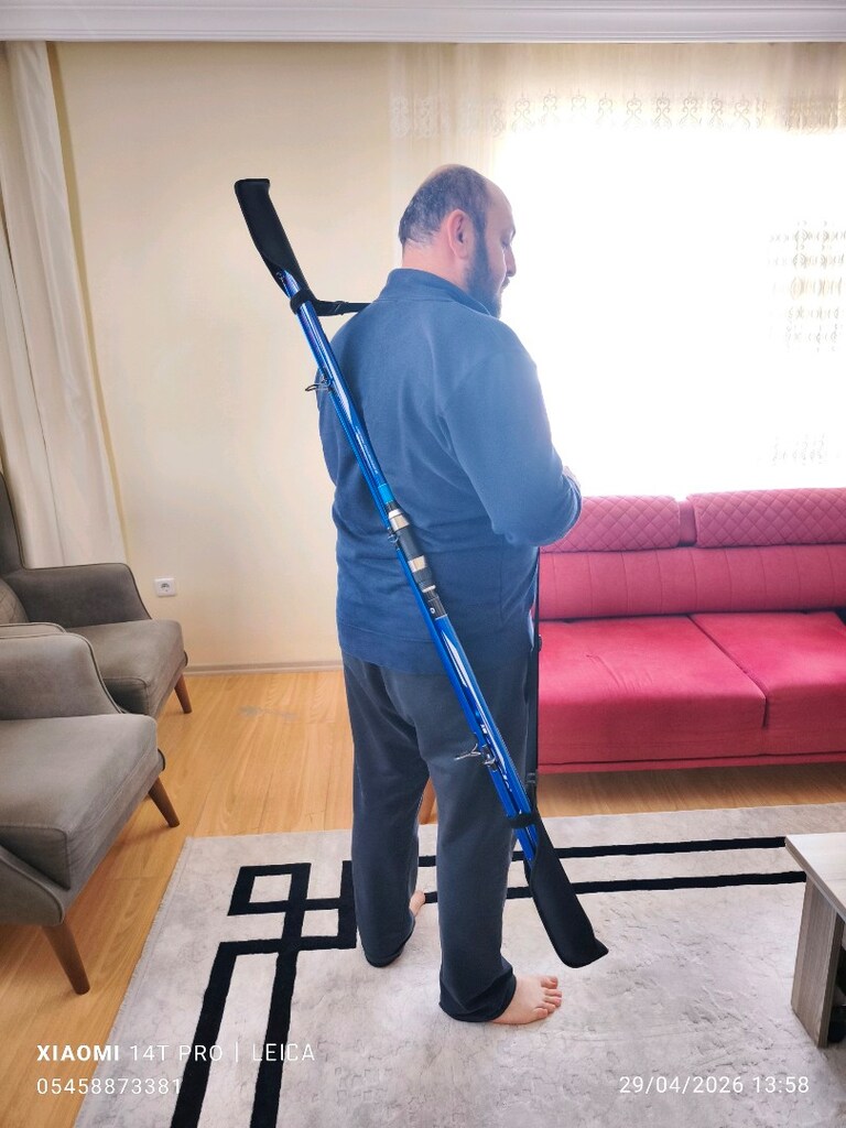 üç parçalı surf olta kamışı koruma ve taşıma kılıfı neopren kumaş - 3