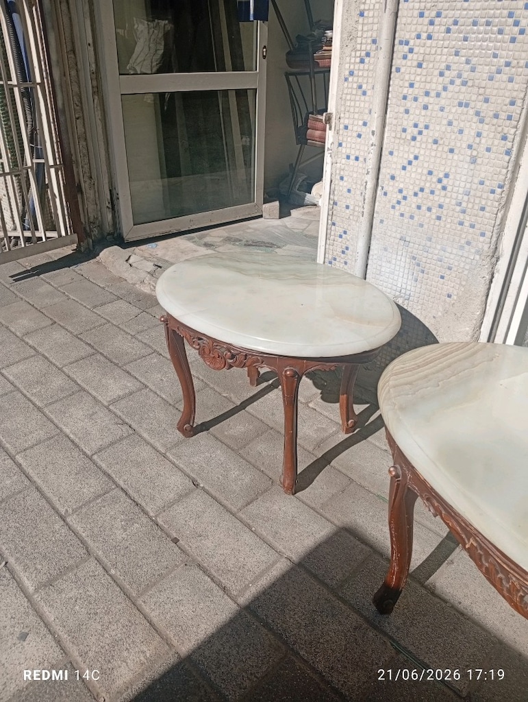 Mermer sehpa takımı - 4