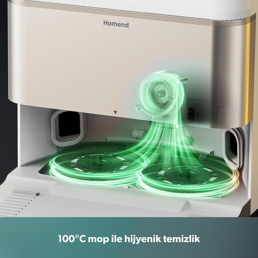 SIFIR Homend Alex 50 Pro Ulticlean AI Destekli Akıllı Robot - 9