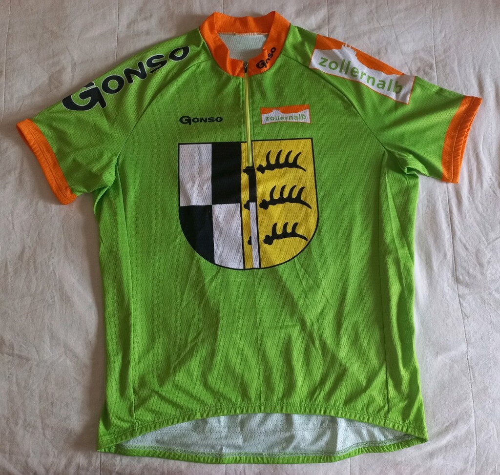 3 ADET 2 XL ALMAN GONSO ERKEK BİSİKLET FORMASI - 2