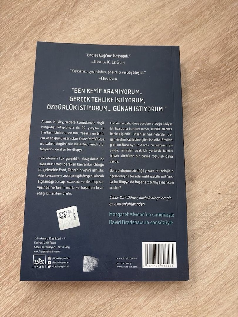 Aldous Huxley-Cesur Yeni Dünya(ACİL SATILIK) - 2