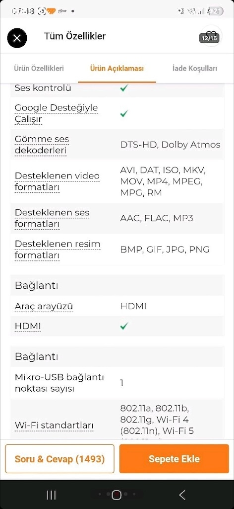 Xiaomi Mi TV Stick 4K Media Player - 12
