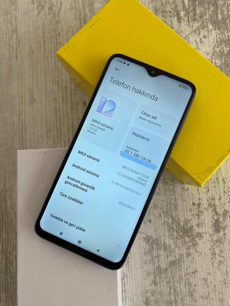 NOTE 8 PRO 128GB TERTEMİZ - 3