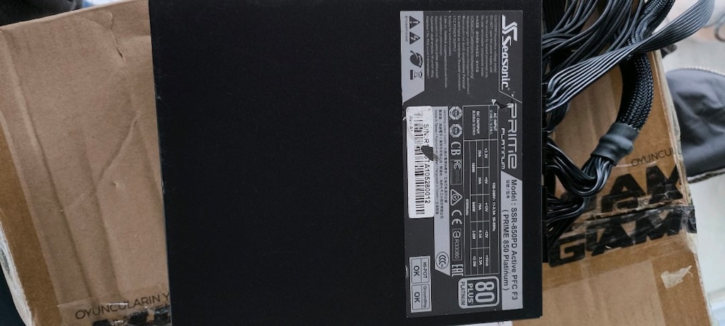seasonic prime platinum 850 watt üst segment güç kaynağı - 5