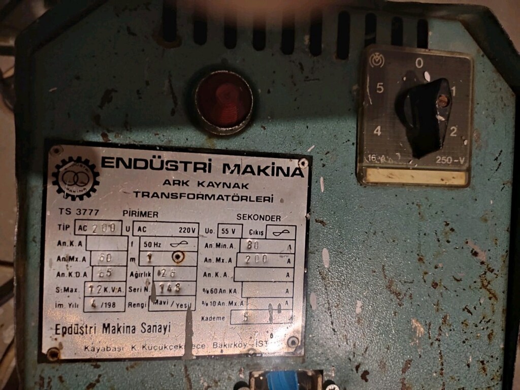 Kaynak makinası - 3