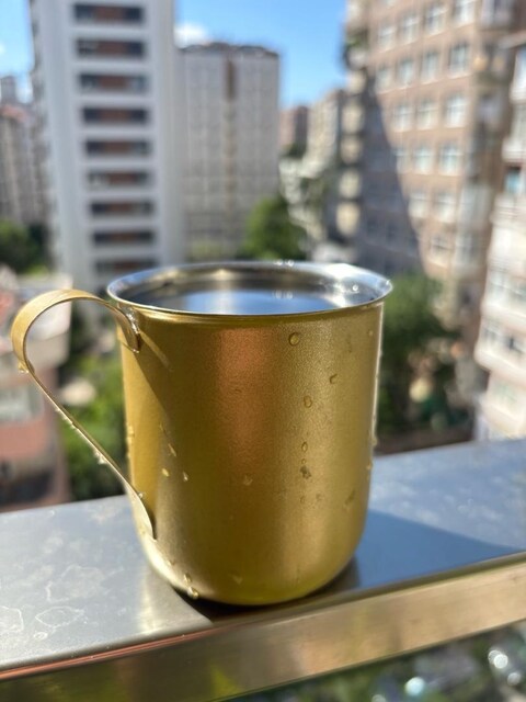 Paslanmaz Renkli Çelik bardak