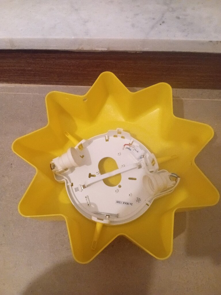 ikea solhem güneş model çocuk odası lamba - 2