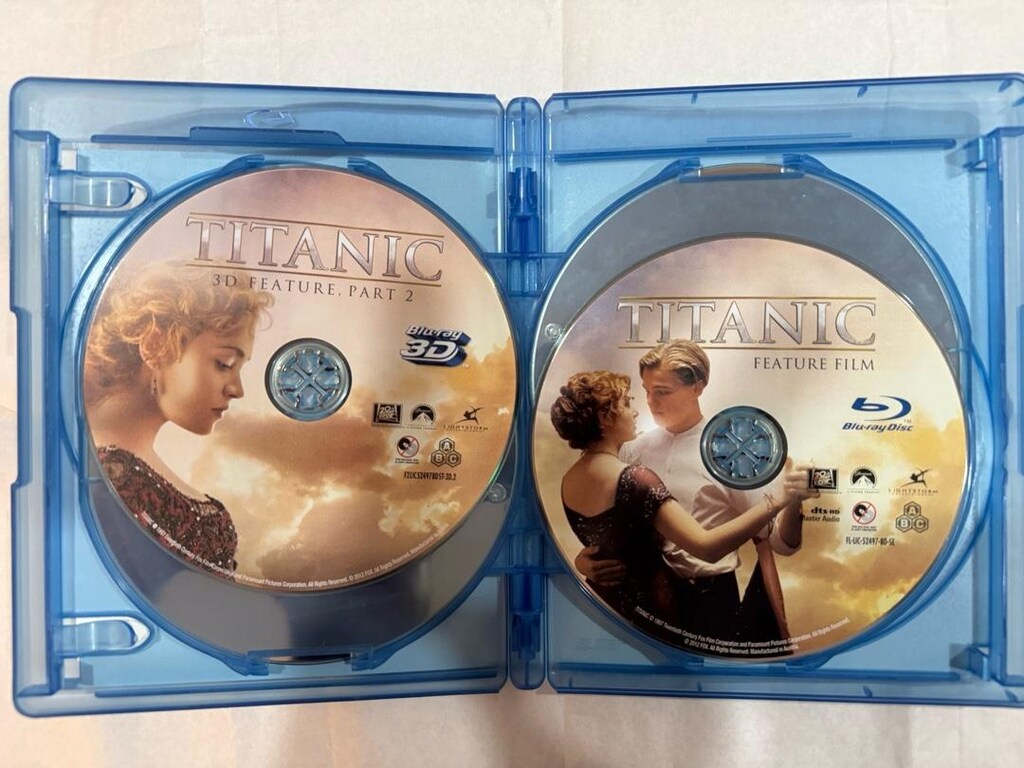 Titanic 3D Blu-ray Film 4 CD Versiyon - 3