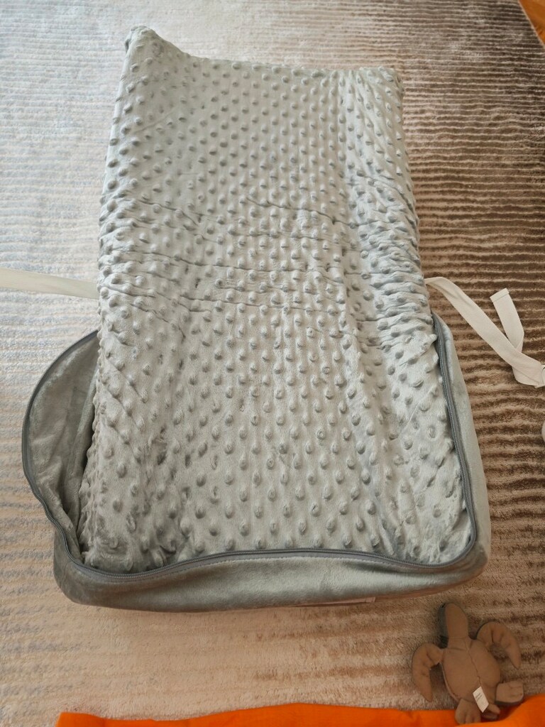 wellsoft / nohut kumaş bebek kundak veya alt açma / portbebe minderi - 4