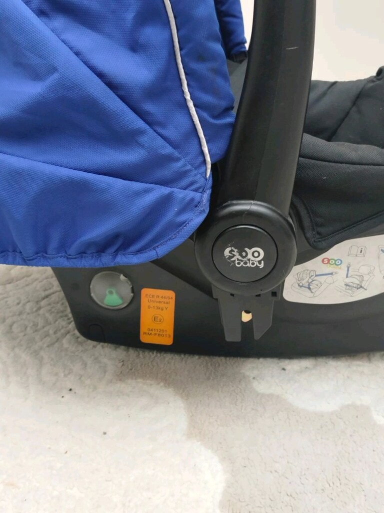 bebek puset i oto koltuğu da olur ikisiebir arada temiz uygun şok baby - 7