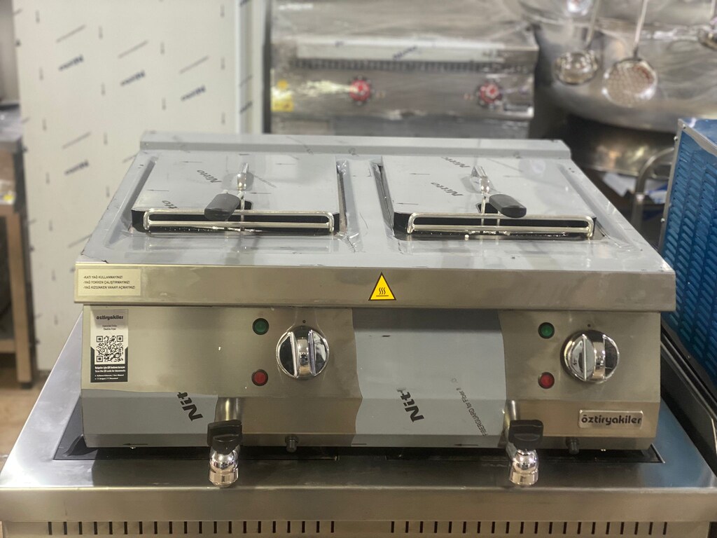 12LT + 12 LT Öztiryakiler 700 Seri Set Üstü Fritöz Elektrikli - 2