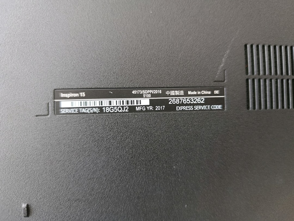 Temiz Dell Inspiron 15 (i3 6. Nesil / SSD / RAM & SSD Yükseltme İmkan - 6