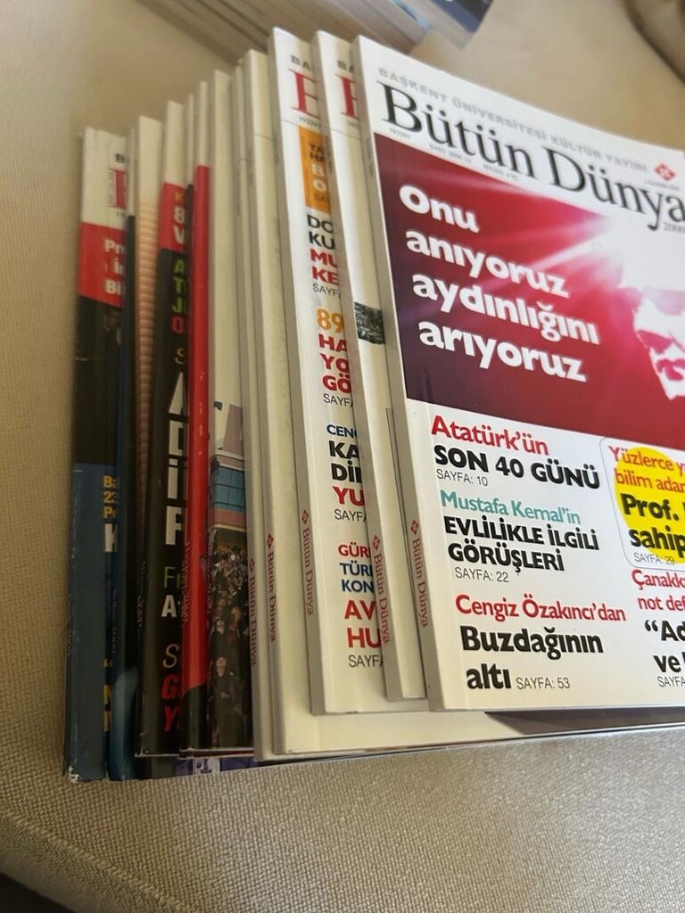 Bütün Dünya Dergi Kolleksiyonu toplu satılıktır detaylar açıklamada - 6