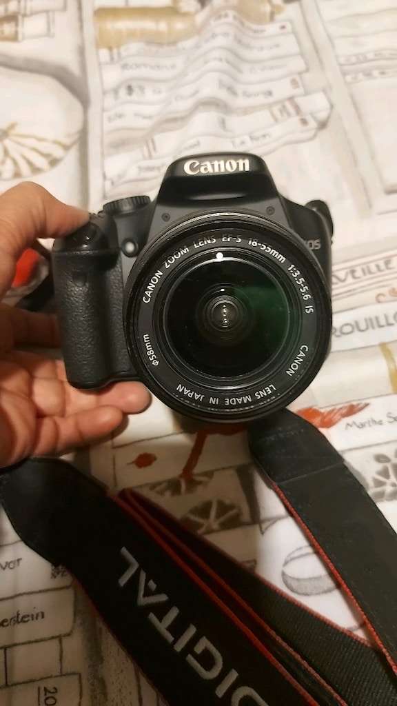CANON EOS 450D + 18-55mm Lens“DSLR fotoğraf makinesi”sıfır ayarında - 3