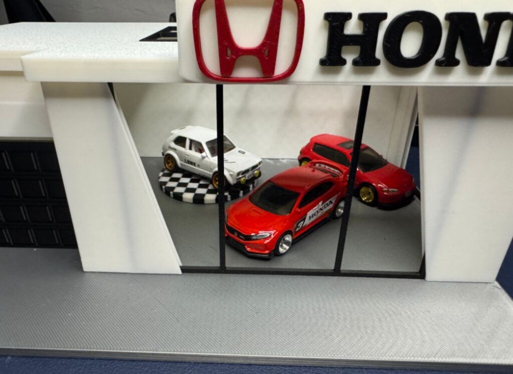 1:64 Honda araba showroomu autosaloon - 2