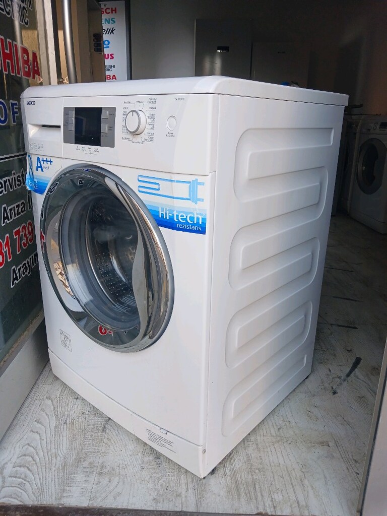 BEKO 8 KG A+++ YORGAN YIKAMA VE 14 DK KISA YIKAMA EVE TESLİM - 4