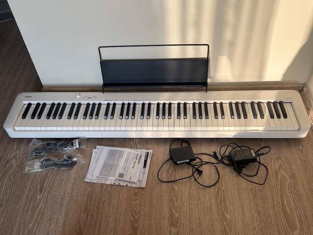 Casio CDP-S110WE Beyaz Taşınabilir Dijital Piyano