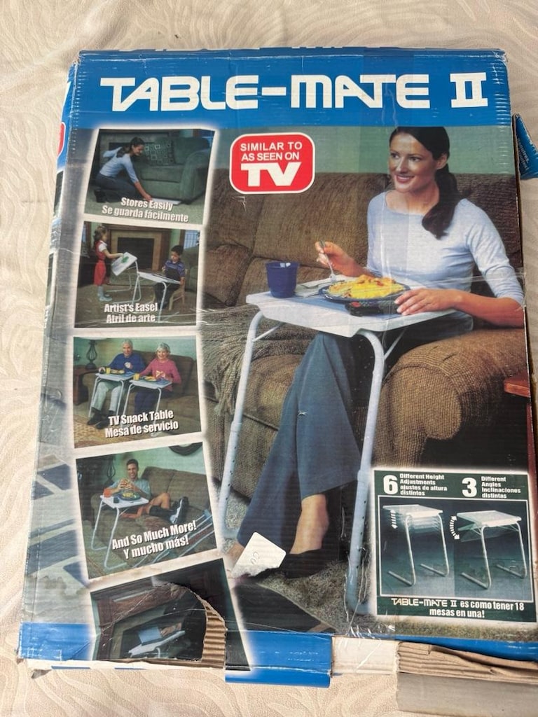 Table-Mate II Katlanabilir Ayarlanabilir Çok Amaçlı Sehpa - 4