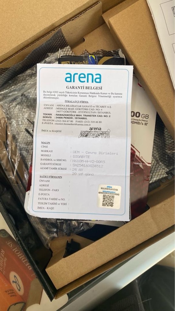 RTX 5060 8GB + i5-12400F | 16GB DDR5 | ASUS MONİTÖR | FULL SET - 5