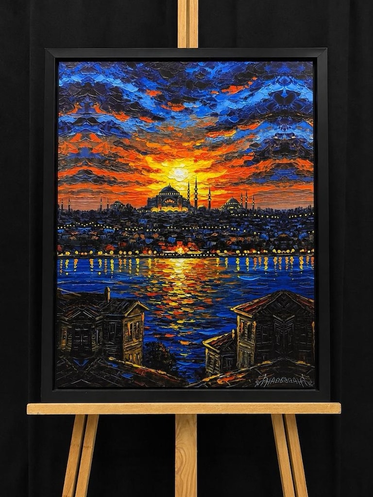 CAMLI ÇERÇEVELİ PREMİUM TABLO - 2