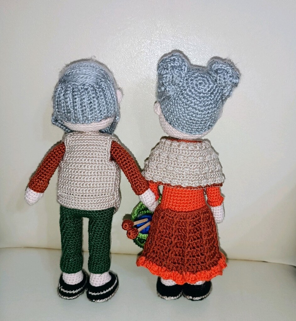 Amigurumi Dede ve Nine - 7