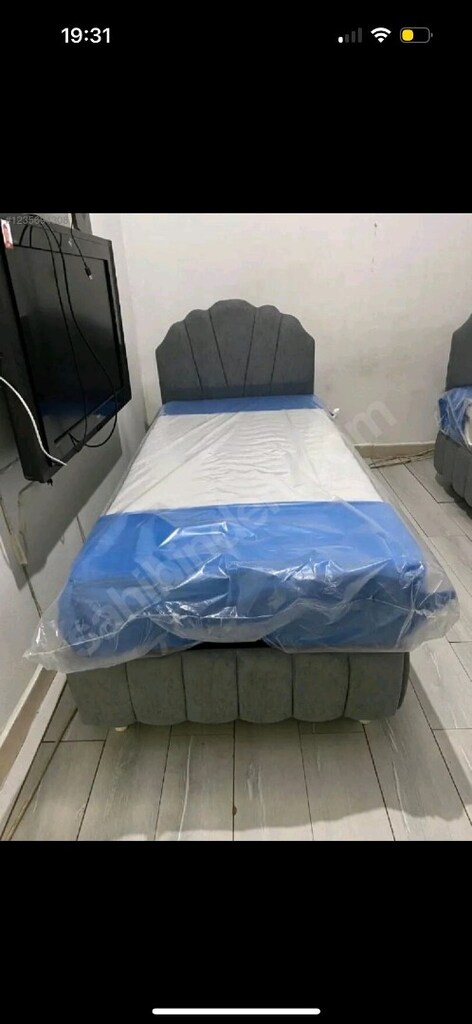 tek kişilik baza Başlık yatak takım sandıklı baza - 16