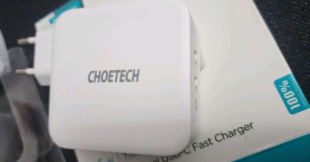 Choetech 100W GaN Dual USB-C - 15