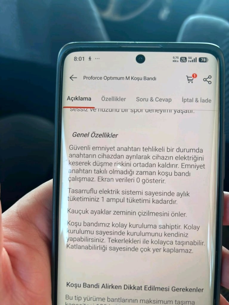 hiç kullanılmamış 8 aydır boşta bekleyen koşu bandı - 12