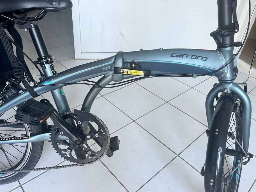 CARRARO FLEXI 106 KATLANIR BİSİKLET + ÇOCUK KOLTUĞU - 4