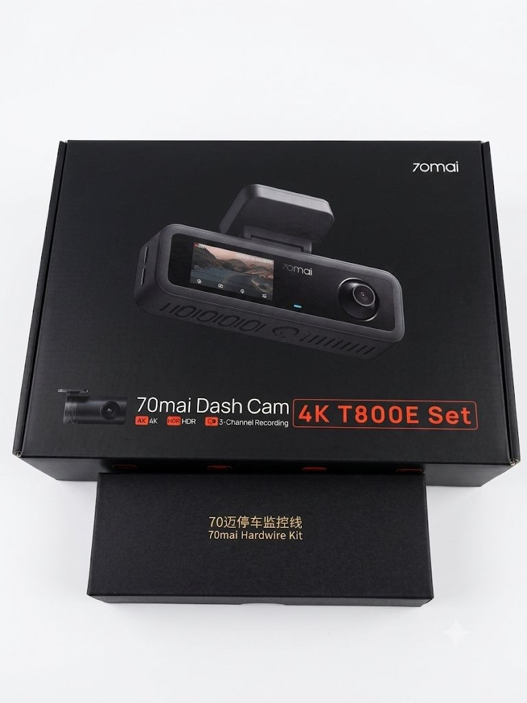 70mai T800E 3 Kanallı Ön Arka İç Mekan Kamera + UP03 Park Modu Kiti - 13