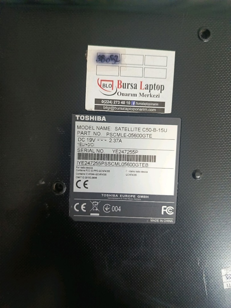 Toshiba Pentium N3540 4 Ram 120 HDD dizüstü laptop bilgisayar - 8