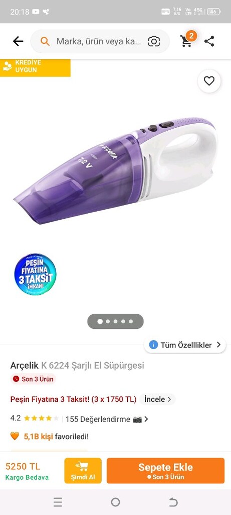 ARÇELİK ŞARZLI SÜPÜRGE ŞARJLI SÜPÜRGE - 5