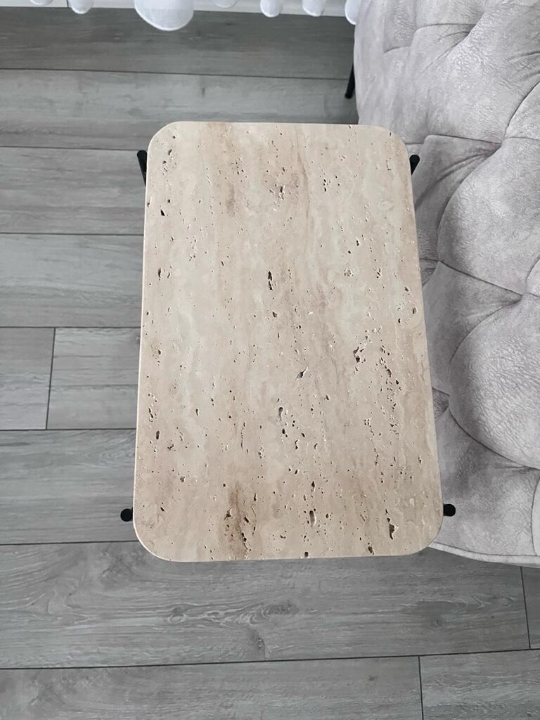 Zara Home Traverten Sehpa - 4