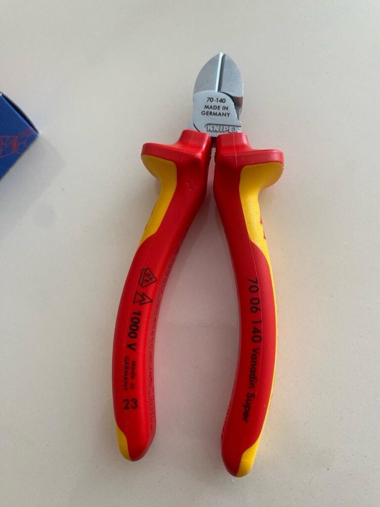 Orjinal Alman malı Knıpex 70 06 140 Vde 1000V Yan Keski 140 MM sıfır - 3