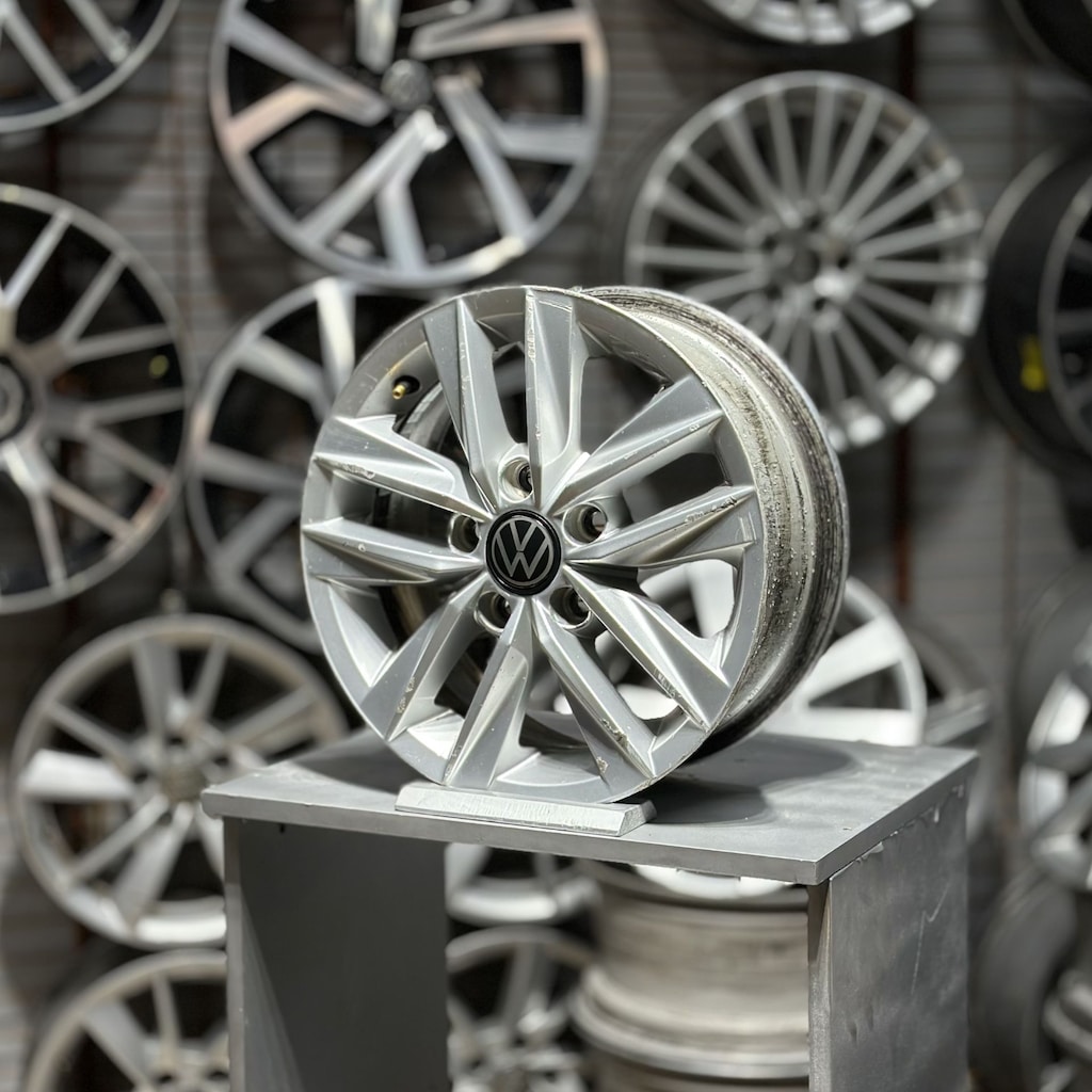 15 inç 5x112 Volkswagen Caddy Orijinal Ekipman Jant Takımı 2. El - 3
