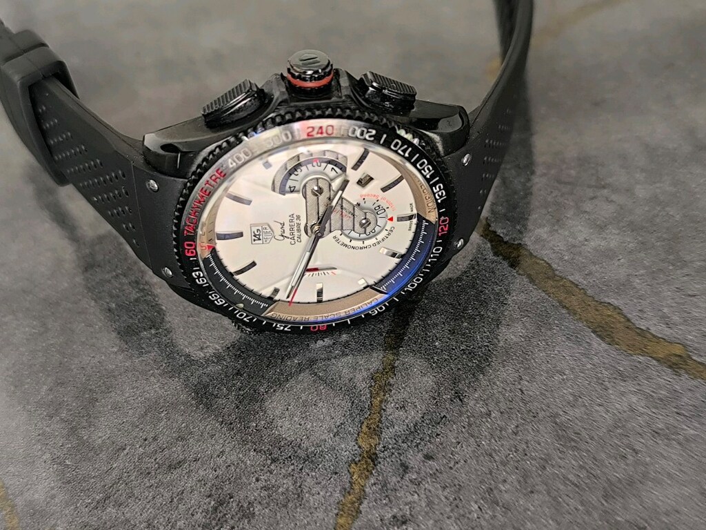 Yag Heuer Carrera Chronograph 36 otomatik1860 kol saat 43 milim kasa - 10