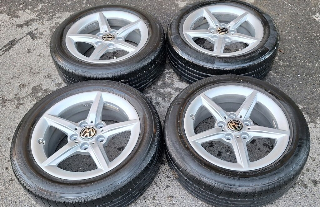 205 55 16 ORJİNAL TRANSPORTER JANT LASTİK TAKIMI TRANSPORTER BMW TRAFK - 6
