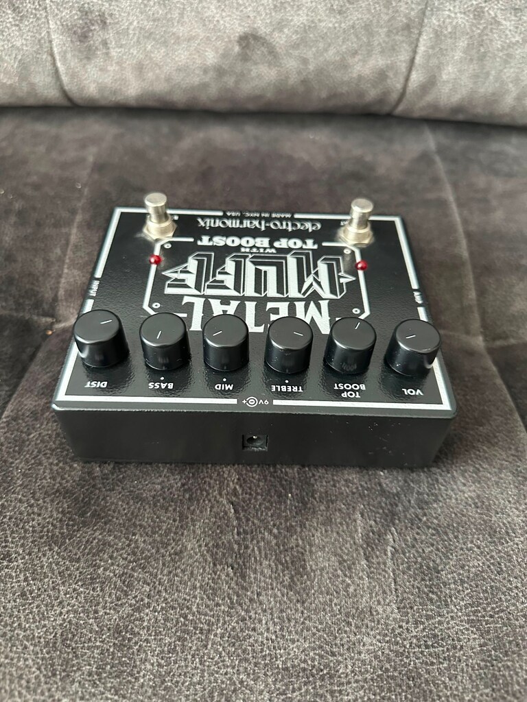 Electro Harmonix Metal Muff Top Boost Distortion Pedalı - 3