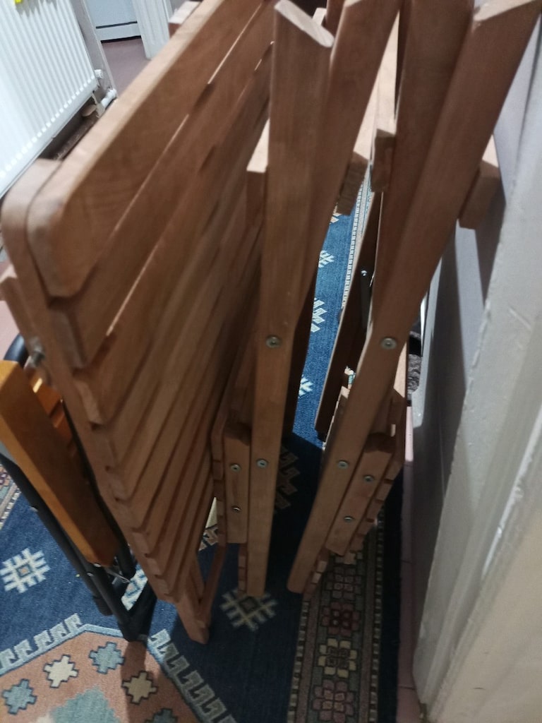 ahşap masa takımı - 2