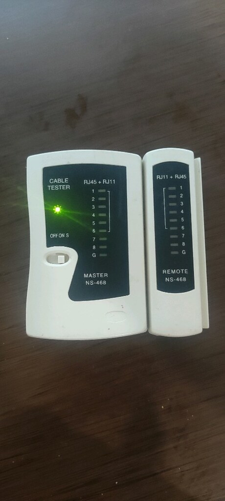 RJ45 ve RJ11 Kablo test cihazı - 3