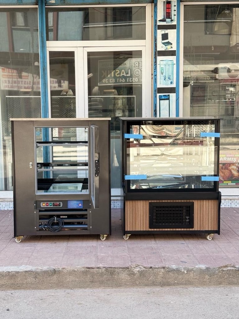 pasta dolabı vitrin dolabı tatlı dolabı kebap dolabı meze dolabı endüs - 15