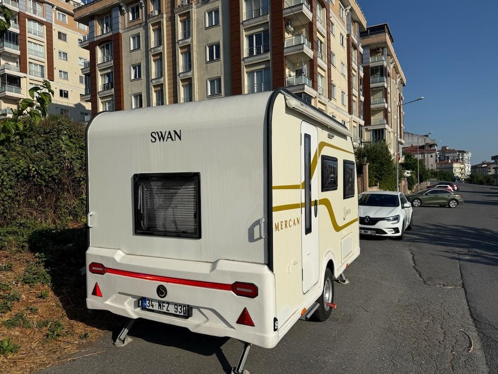 2025 model garantili çok temiz çekme karavan - 13