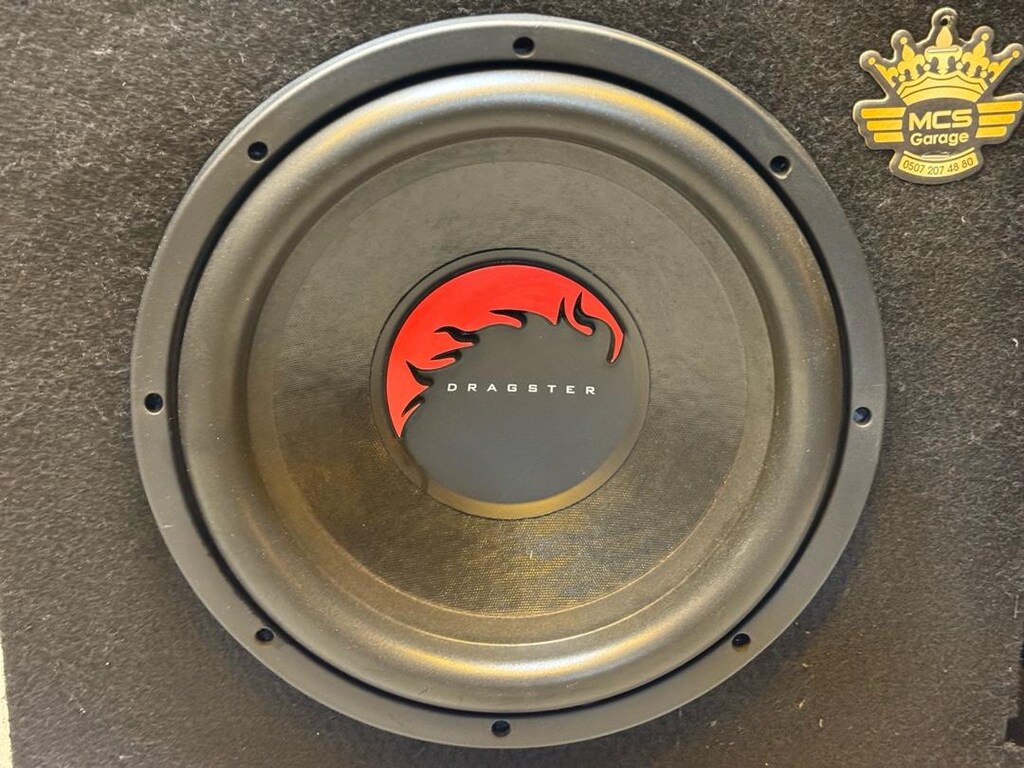 Dragster Dw E 12 30 Cm 500 w 250 Rms Subwoofer - 2