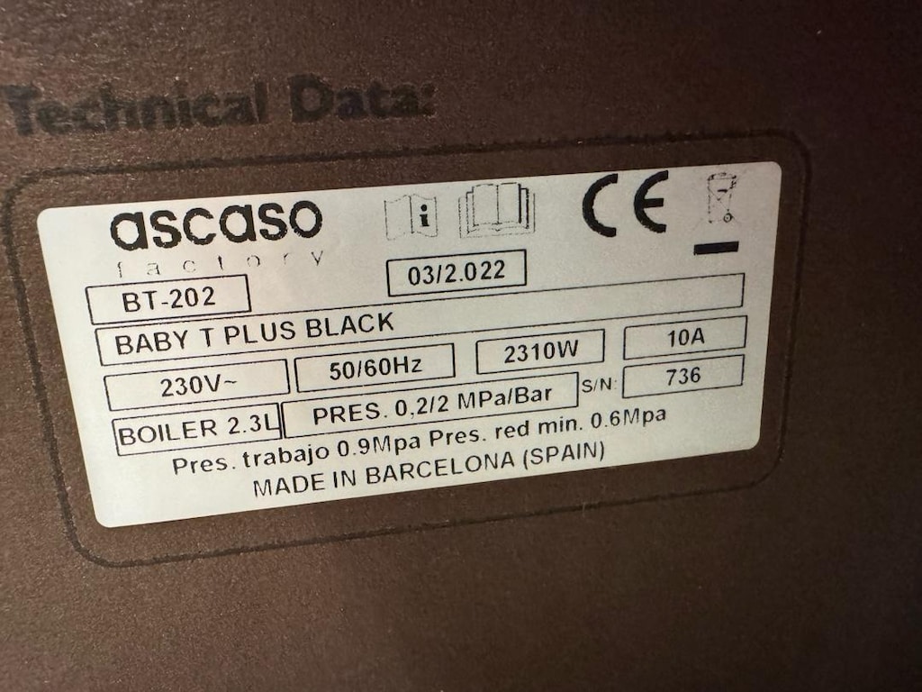 Ascaso Kahve Makinesi Sıfır Garantili Gaggenau Miele Liebherr - 6