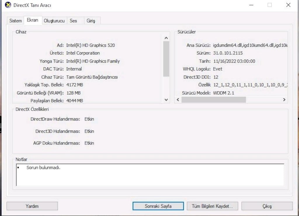 HP 450 G3 DİZÜSTÜ BİLGİSAYAR 2 EL SIFIR DEĞİL DİR 15,6 EKRAN PANEL - 13