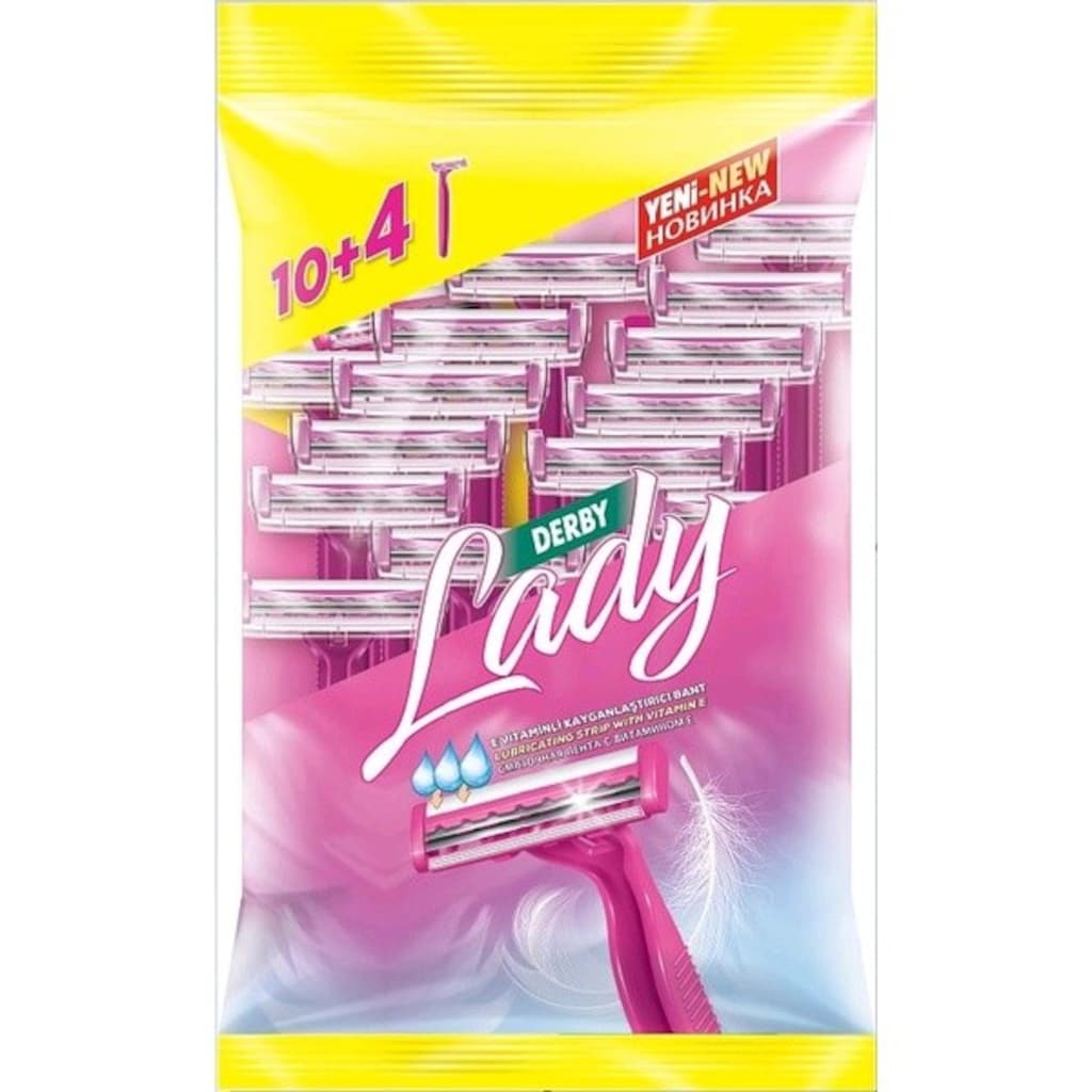 Derby Lady 14'lü Traş Bıçağı (2 paket) - 3