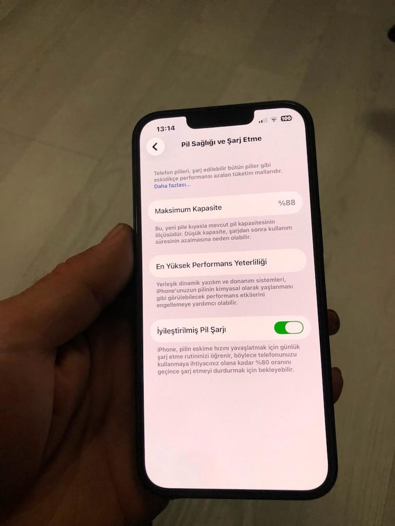İPHONE 13 128 GB 13 AY GARANTİLİ ÇOK TEMİZ EKSİKSİZ - 3