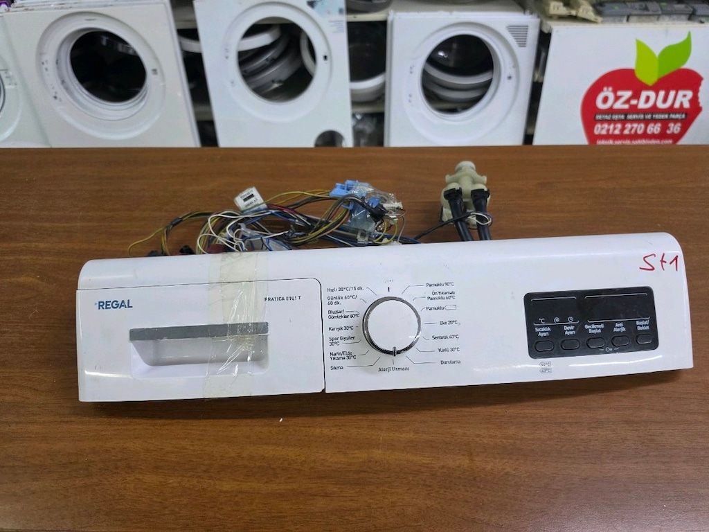 Regal PRATİCA 8101 T Çamaşır Makinesi Anakart kablo Tesisat 5+1 Soket